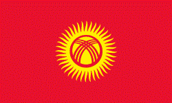 Флаг Кыргыстана